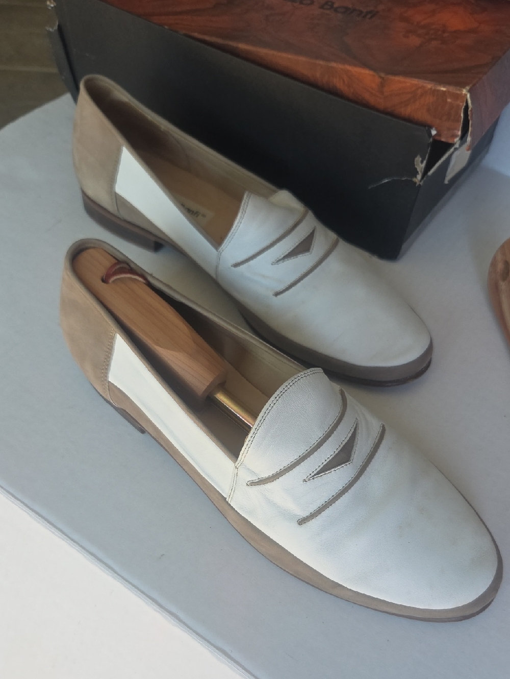 Lorenzo Banfi Italian Leather Loafers